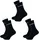O'Neill Unisex Sportsocken 3-Pack schwarz 35-38