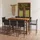 vidaXL Gartenbar-Set 9-tlg. Grau