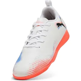 Puma Future 8 Play Hallenschuhe Kinder PUMA White/PUMA Black/Glowing Red 32