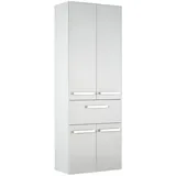 Lomadox FES-4005 Hochschrank 60 x 33 x 168 cm Weiß