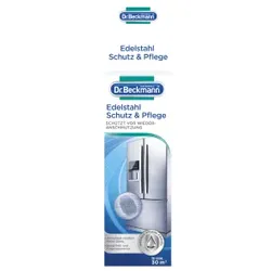 Dr. Beckmann Edelstahl Schutz & Pflege, Edelstahlschutz für die Reinigung und Pflege von Edelstahl, 40 ml - Flasche