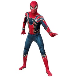 Rubie ́s Kostüm Avengers Endgame – Iron Spider Stretchanzug, Spider-Man Kostüm im Look des finalen Avengers-Films rot L