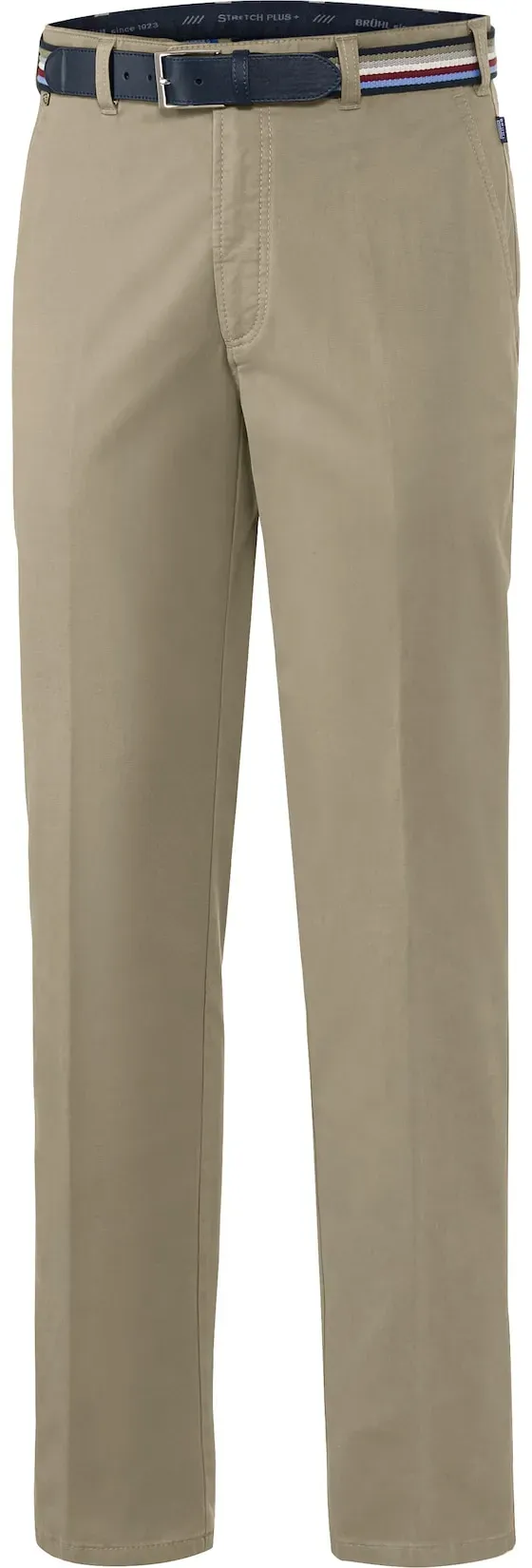 Brühl Herren Freizeithose mit Gürtel