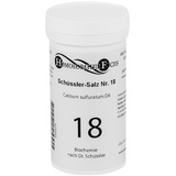 HOMOEOPATHIEFUCHS Schüssler-Salz Nummer 18 Calcium sulfuratum D6 Biochemie