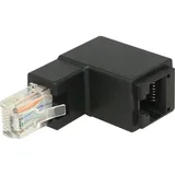 DeLock 86424 Kabeladapter RJ45 Schwarz