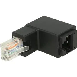 DeLock 86424 Kabeladapter RJ45 Schwarz