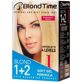 Blond time Haar Bleichmittel Produkt 1 + 2 Professionelle Ergebnisse