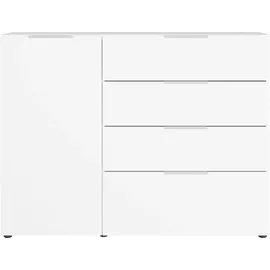 Germania Sideboard Oakland 134 x 102 x 42 cm Weiß