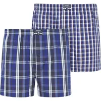 Jockey Everyday Striped Boxershorts blau 6XL 2er Pack