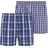 Jockey Webboxer Kariert Blau 6XL
