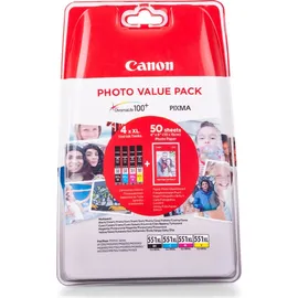 Canon CLI-551XL CMYK
