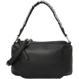 Seidenfelt Manufaktur Aminne Schultertasche Polyurethan Black/Silver