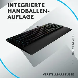Logitech RGB Gaming-Tastatur, Mäuse mit programmierbaren Tasten und anpassbaren Gewichten, anpassbare Tastatur mit Hintergrundbeleuchtung, PC/Notebooks