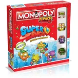 MONOPOLY - BRETTSPIEL MONOPOLY JUNIOR SUPERZINGS RIVALS OF KABOOM NEU