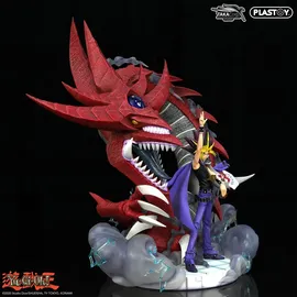 Plastoy Yami Yugi & Slifer - Yu-Gi-Oh! Statue 51 cm