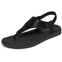 SKECHERS Meditation Luxe Damen Schwarz 38