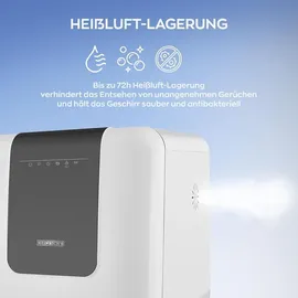 Heinrich's HTG 8842 Tischgeschirrspüler (freistehend, 428 mm breit, Weiß)