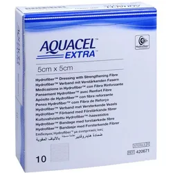 Aquacel Extra 5x5 cm Verband 10 St