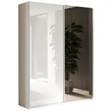 freiraum Schwebetürenschrank Salva 180 x 210 x 55 cm Weiß