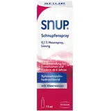 Snup Schnupfenspray 0,1% Nasenspray 15 ml