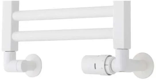 TVS Thermostatventil Typ 120 Winkel weiß rechts - Zubehör