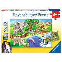Ravensburger Puzzle Tiere im Zoo (07602)