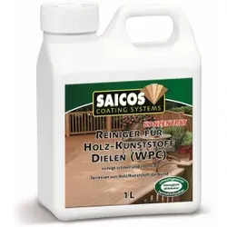 SAICOS WPC-Reiniger Konzentrat, Reinigungsmittel für Holz-Kunststoff Dielen, 1000 ml - Henkelflasche