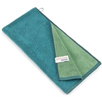 BASSETTI New Shades Handtuch aus 100% Baumwolle in der Farbe Grün V1, Maße: 50x100 cm