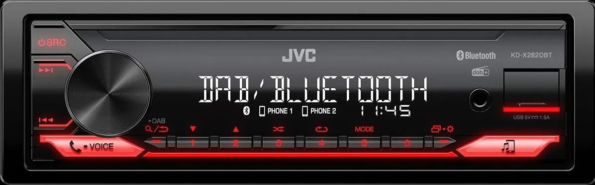 JVC, Autoradio, KD-X282DBT