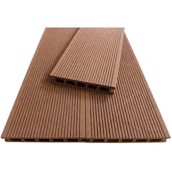 WPC Terrassendielen Hohlkammer 22 x 140 mm Bangkirai