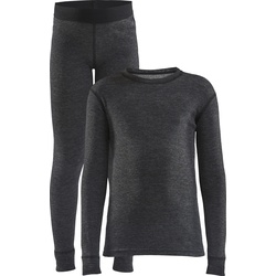 Craft Core Wool Merino SET JR black melange (998000) 122
