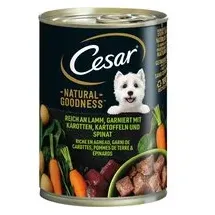 Cesar Natural Goodness reich an Lamm 6 x 400 g