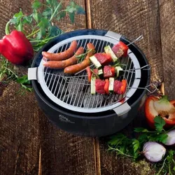 GreenPan Chop & Grill - BBQ Tischgrill - Holzkohlegrill - 28cm