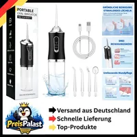 puokmy Munddusche Kabellos Zahndusche, Water Flosser Zahnreinigung für Zähne, Zahnzwischenräume