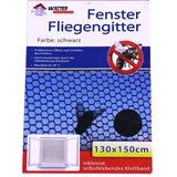 Walter Fenster Moskitonetz Fliegennetz Fliegengitter o. Bohren 130x150 Klettverschluss