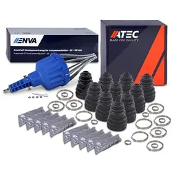 Atec 10x Faltenbalgsatz Antriebswelle Universal +ENVA Druckluft Montag