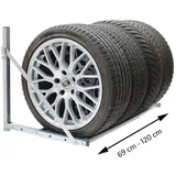 Trutzholm Reifenwandhalterung für 4 Räder ausziehbar klappbar 136 kg Traglast