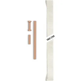 Gibbon Slacklines - Giboard Line - Slackline Gr 160 x 5 cm weiß