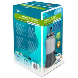 Coil Poolpumpe grau 10,5 l