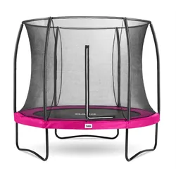 Trampolin - Comfort Edition - 305 cm - Rund Rosa EINHEITSGRÖSSE