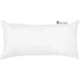 Centa-Star Kopfkissen Veggie 40 x 80 cm Baumwolle Weiß