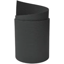 zaun|zu® Sichtschutzstreifen PP 255 x 19 cm Anthrazit Metall 2 St.