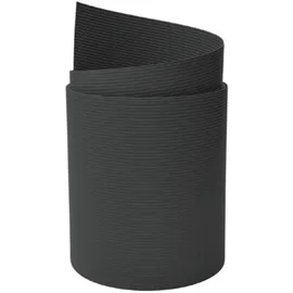zaun|zu® Sichtschutzstreifen PP 255 x 19 cm Anthrazit Metall 2 St.