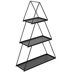 Regal "Tannenbaum" aus Metall, 90 cm hoch