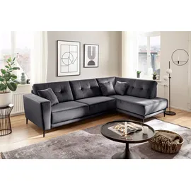 trends by hg BOOOM Ecksofa Summer Cord Cream