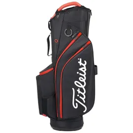 Titleist Cart 14 Cartbag - black/black/red