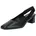 Leder-Slingpumps in Schwarz Gr 34 5