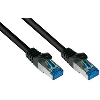 Good Connections 0,25m RNS Patchkabel SmartFLEX CAT6A S/FTP PiMF schwarz