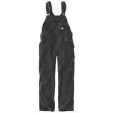 CARHARTT Crawford Damen Latzhose schwarz, S