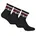 Socken 3er Pack Schwarz/Rot/Weiß 43-46